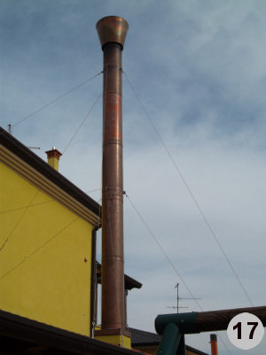 canna fumaria realizzata a Verona (Veneto)